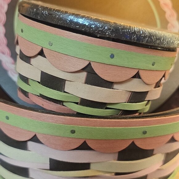 Longaberger birthday basket set - Picture 8 of 10